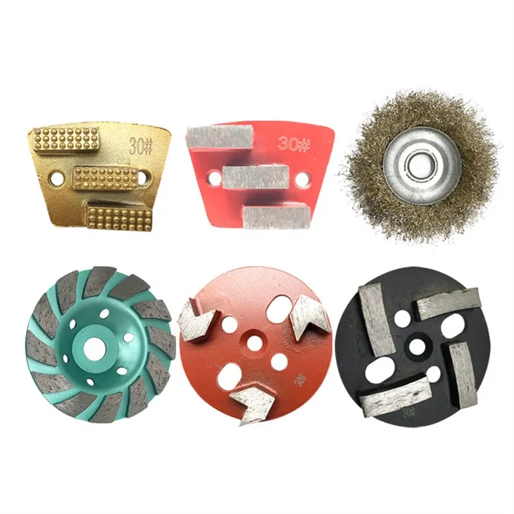 4 hüvelykes fém padlócsiszoló pad