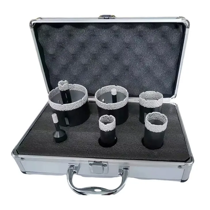 Gyémánt magfúrófej alumínium dobozzal