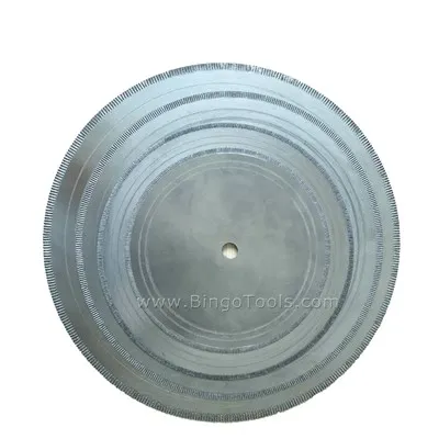 Gyémánt fűrészlap Jade vágásához