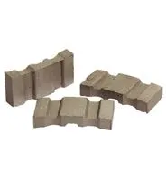 Turbó alakú gyémánt szegmens