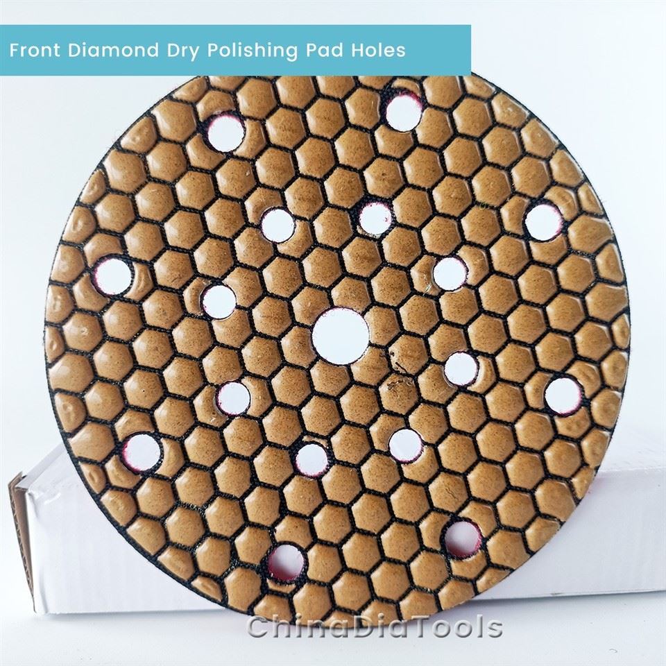 Front-Diamond-Dry-Polishing-Pad-Holes